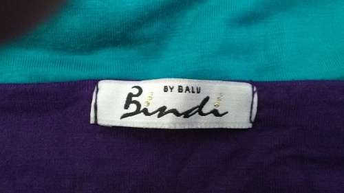 Gorgeous Green and PurpleLong  Dress  by Balu / Bindi Size Medium