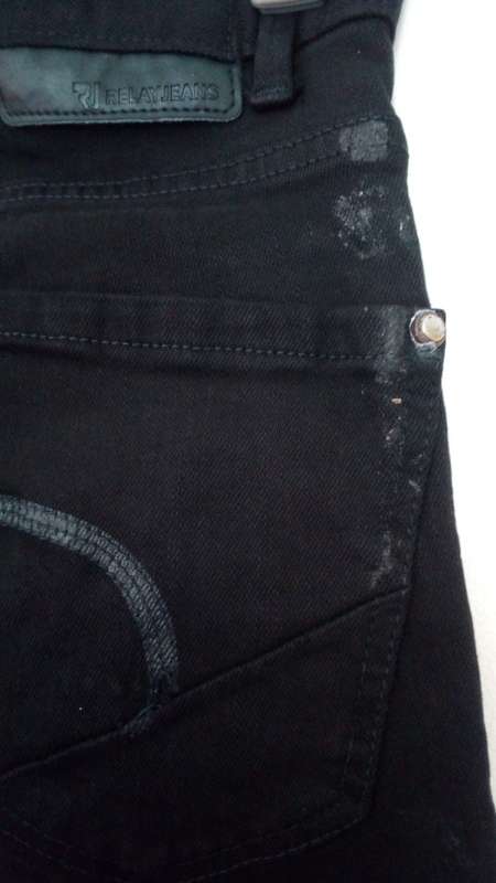 Girls Black  Skinny Jeans Size 26 by Relay