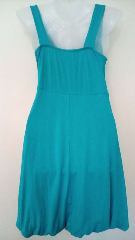 Cute Turquoise Mini Dress Size 32 Small