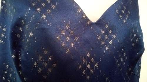 Kelso- Nite Out, Evening Dress with matching Scarf, Blue and Silver   Size 12