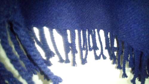 Kelso, Warm Blanket Skirt  in Blue Size 10