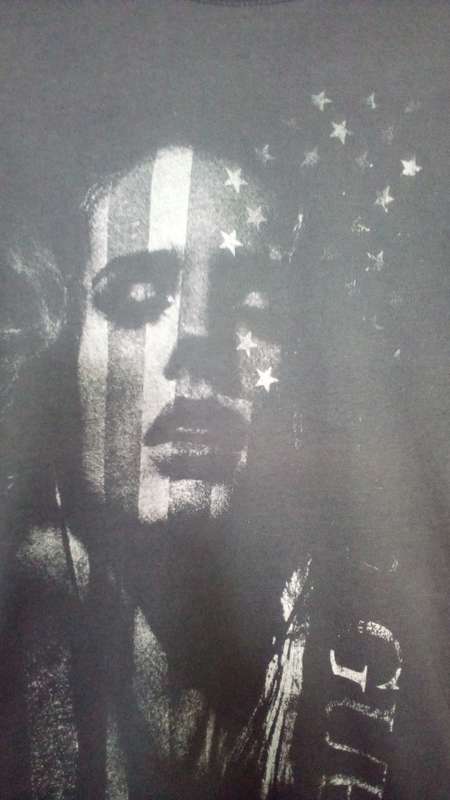 Mens Grey T shirt by Guess Size Medium
