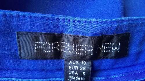 Royal Blue Skinny Pants by Forever New Size 10