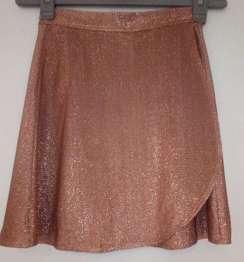Stunning Gold wrap around skirt for Dance, Theatre Performance size Small