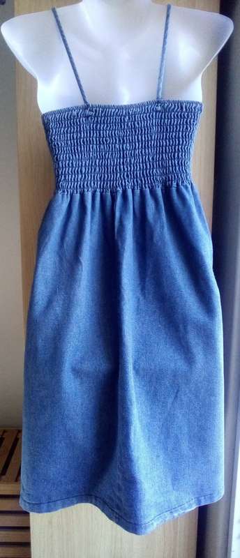 Cute Denim Sundress by Casual Insync Size Medium Beach, Summer Holiday