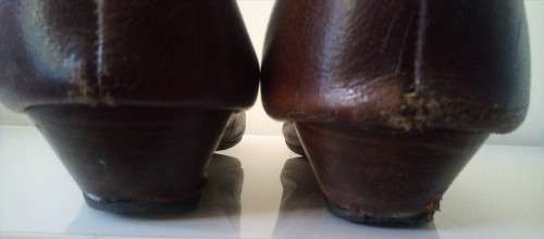 Ladies Brown Boots By Daniel Hetchter Size 5
