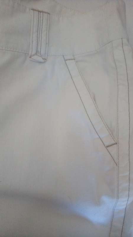 White Canvas Pants by Woolworths Siize 10