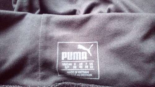 3/4 Length Black Harem Pants by Puma Size 10