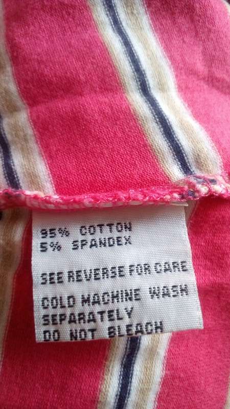 Pink Striped Halter Neck Top By Candy Rocket Size Medium
