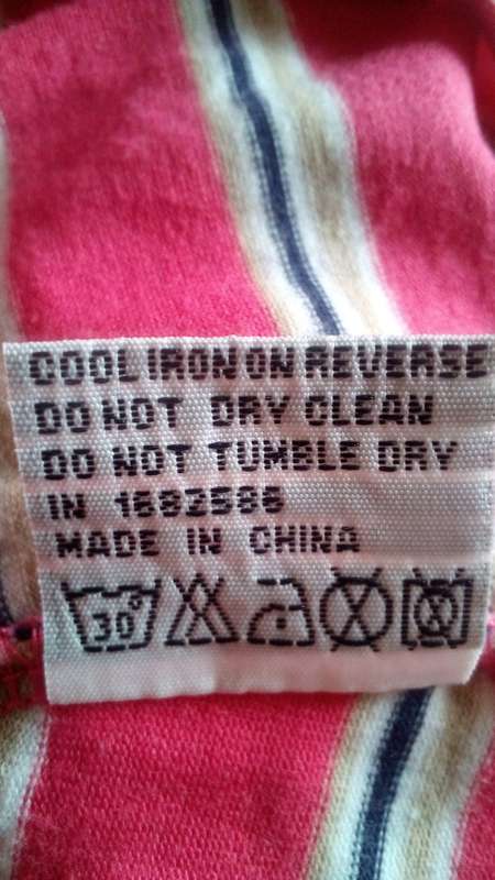 Pink Striped Halter Neck Top By Candy Rocket Size Medium