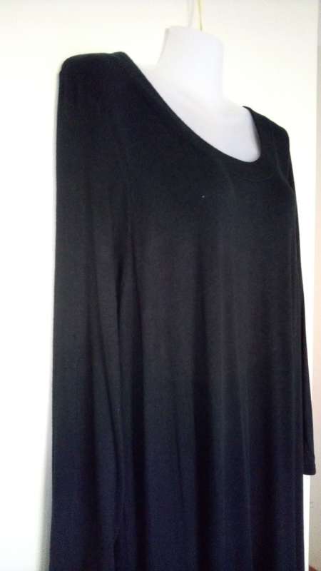 Black Long  Dress, Relaxed Fit by Hard Swet Size XL