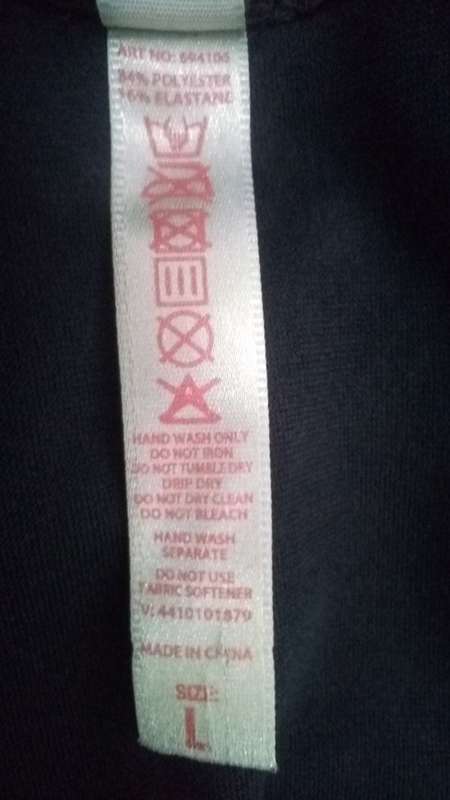 Maui and Sons Onepiece Swimsuit Grey, size Large
