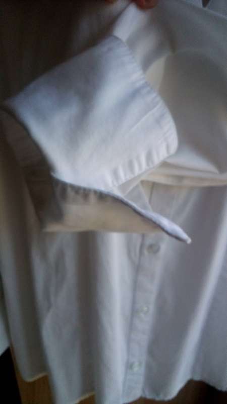 Classic White Long Sleeve Shirt Size XL