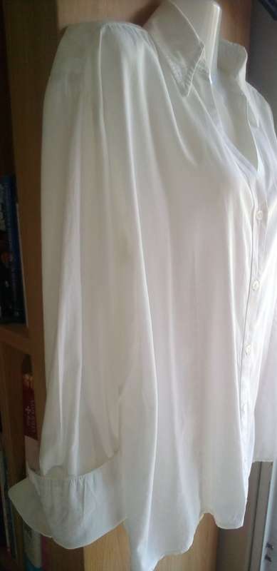 Classic White Long Sleeve Shirt Size XL