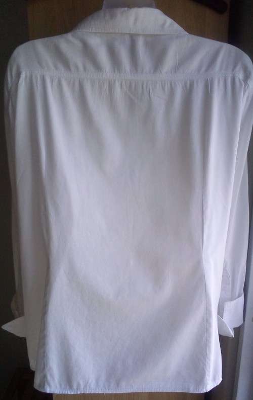 Classic White Long Sleeve Shirt Size XL