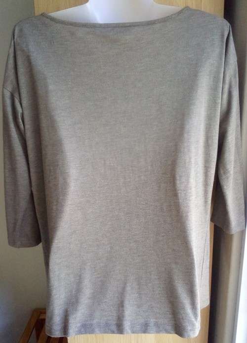 Flattering Top With Cowl Neck in Brown by French Connection Size Small. From Office to Evening Out