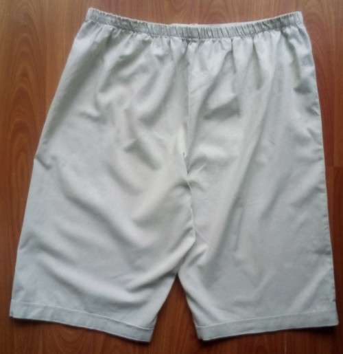 Classy Beige Linen Look Shorts by Maine Size XL