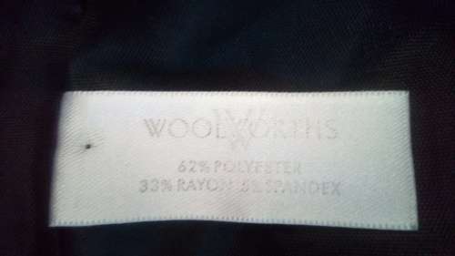 Lovely Black Jacket By Woolworths Size 12 Smart Career Wear