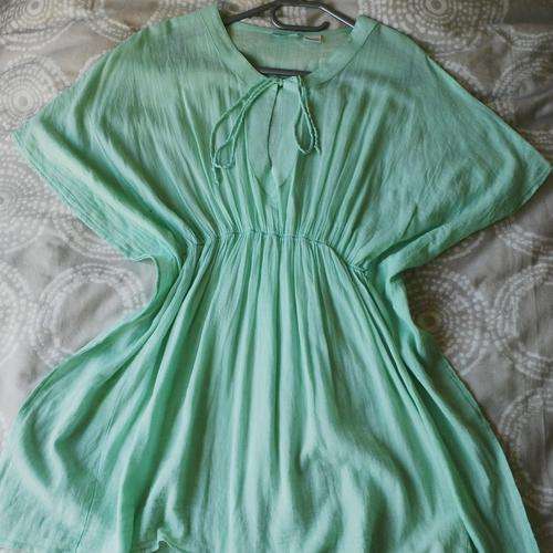 Mint Green Kaftan- Size Small/ Med