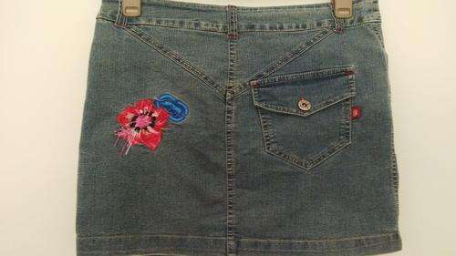 Gorgeous Denim Mini Skirt by Echored size 10