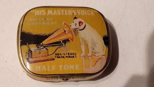 His Masters Voice Gramophone Needles.Yellow