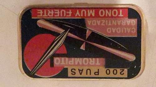 Puas Gramophone Needle Tin - Empty