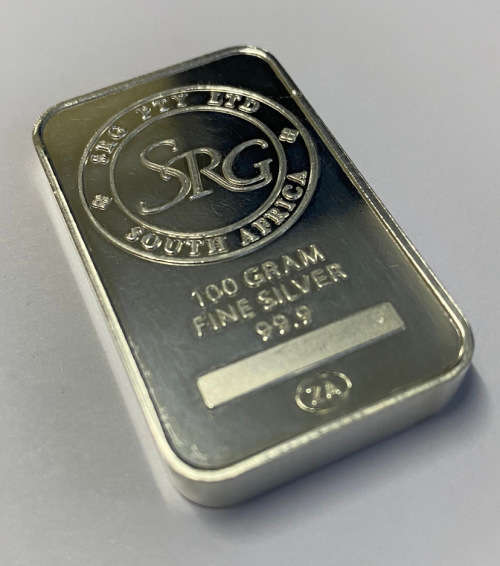 100g Fine Silver Bar