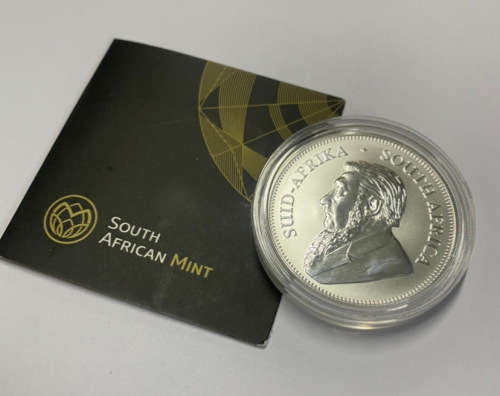 2017 1oz Fine-silver Krugerrand 50th Anniversary