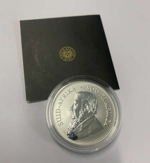 2017 1oz Fine-silver Krugerrand 50th Anniversary