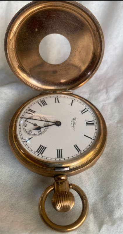 Waltham Sewen Jewels U.S.A Pocket Watch