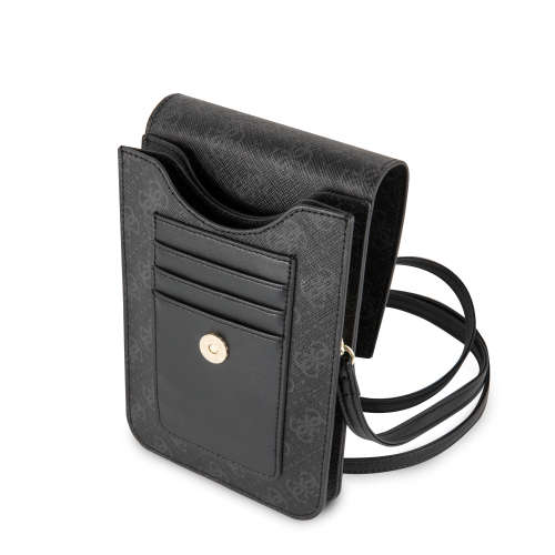 GUESS - WALLET BAG FOR PHONE WITH TASSEL - BLACK
