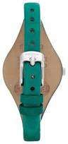 Fossil Genuine leather teal colour strap Georgia model