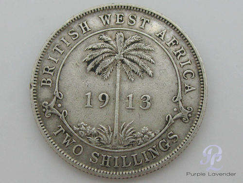 West Africa _ 2 Shilling _ Goerge V _1913