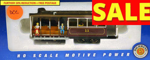 HO SCALE TROLLEY/CABLE CAR WITH DCC SPECIALLY FITTED