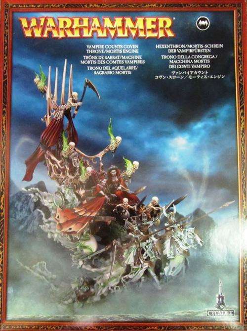 WARHAMMER VAMPIRE COUNTS COVEN THRONE KIT