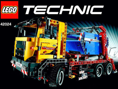 Lego 42024 Container Truck with 8293 Power Functions