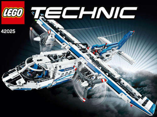 Lego 42025 Cargo Plane with 8293 Power Functions