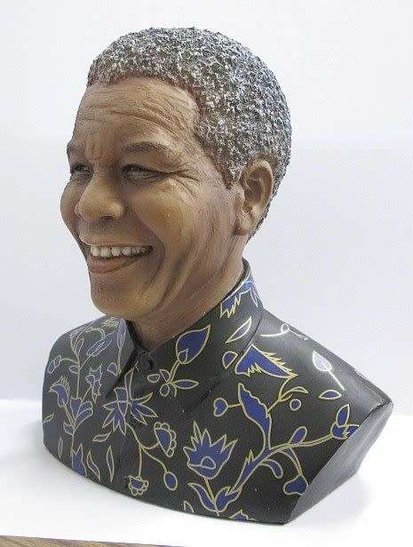 Nelson Mandela bust