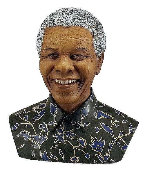 Nelson Mandela bust