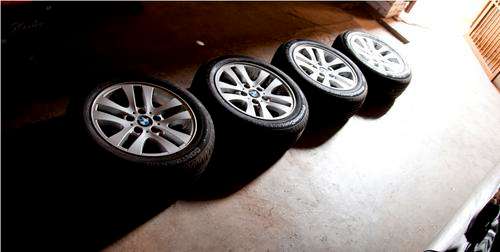Brand NEW Continental Run Flat Tyres with BMW E90 Wheels