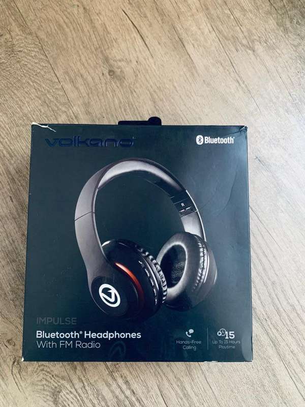 Volkano Impulse Bluetooth® Over Ear Headphones - Wireless, Lightweight, Rechargeable