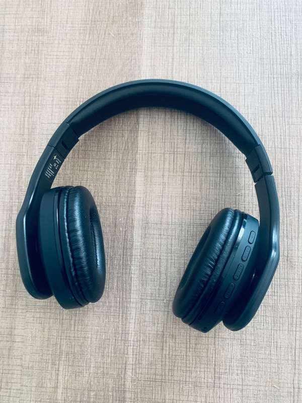 Volkano Wireless Bluetooth Headphones - Phonic Series - Black
