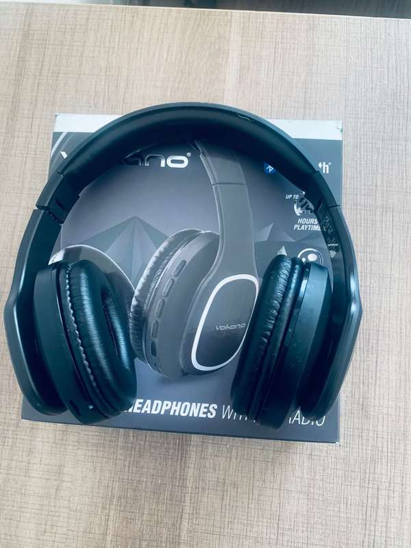 Volkano Wireless Bluetooth Headphones - Phonic Series - Black