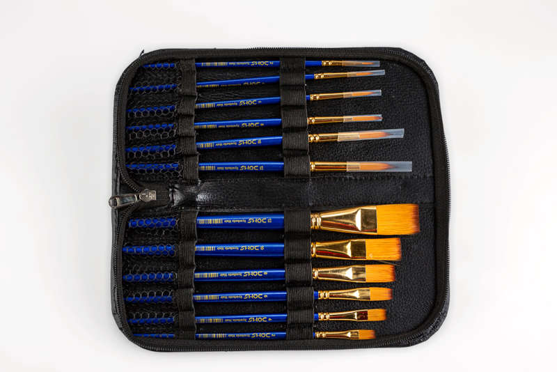 Doms Artistic Brush 6 Round / 6 Flat