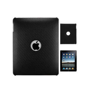 Hole Carbon Fiber Hard Case for iPad