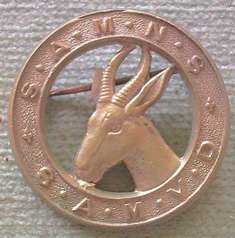 SA Military Nursing Services w/m Cap Badge