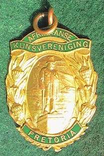 Afrikaanse Kunsvereniging - Pretoria Medal - Gilt