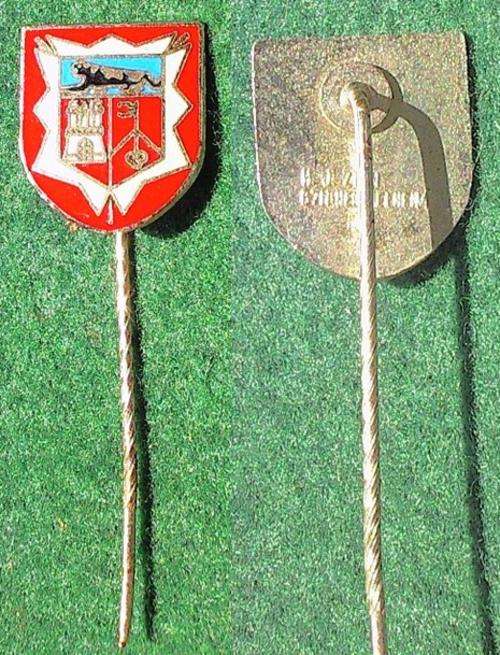 German Bundeswehr Unit Lapel Badge