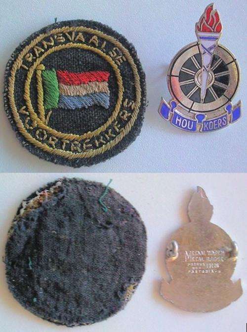 SA Voortrekkers Cap & Cloth Badge