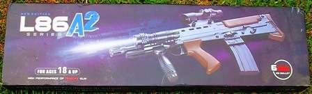 L86-A2 SMG Airsoft Gun - Springer